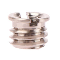 5Pcs Convertidor De Tornillos Para Cámara 1/4 a 3/8 Pulgadas Adaptador Rápido Tornillo De Montaje De Trípode Acero Inoxidable Duradero Y Ligero Anticorrosión - details 7