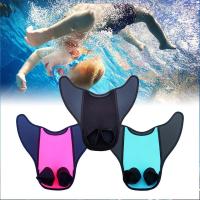 Aletas individuales para adultos y niños, aletas dobles, aletas de una pieza de sirena, equipo de natación para buceo - details 21