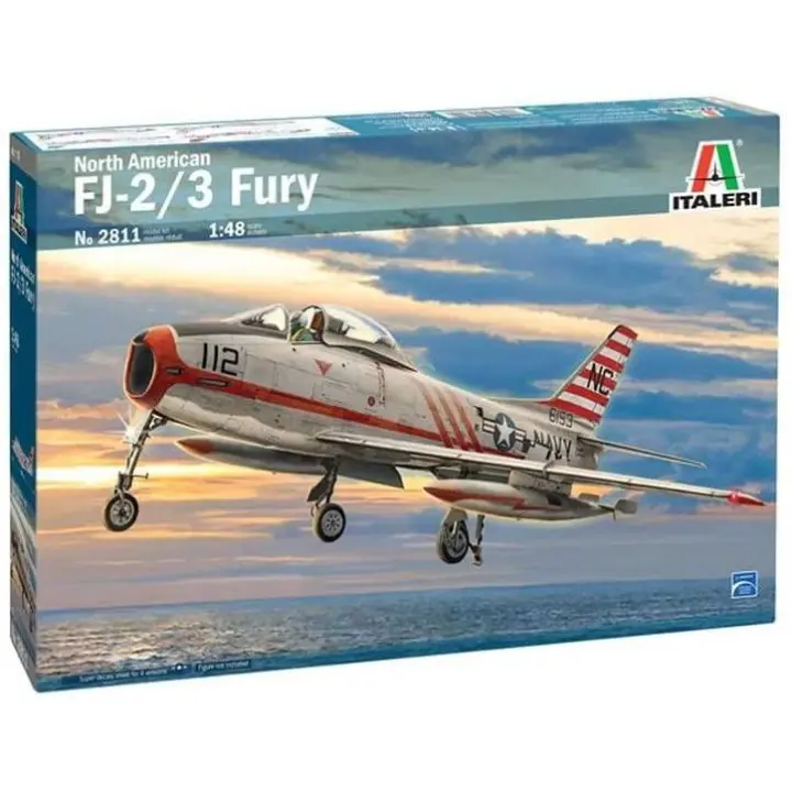 ITALERI 2811S - Maqueta avión FJ-2/3 Fury. Escala 1/48 - 1