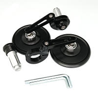 Espejos Retrovisores Traseros De Motocicleta Universales Para Manillar Redondo 7/8 Pulgadas Accesorios Para Bicicletas 2Pcs/Pareja - details 0