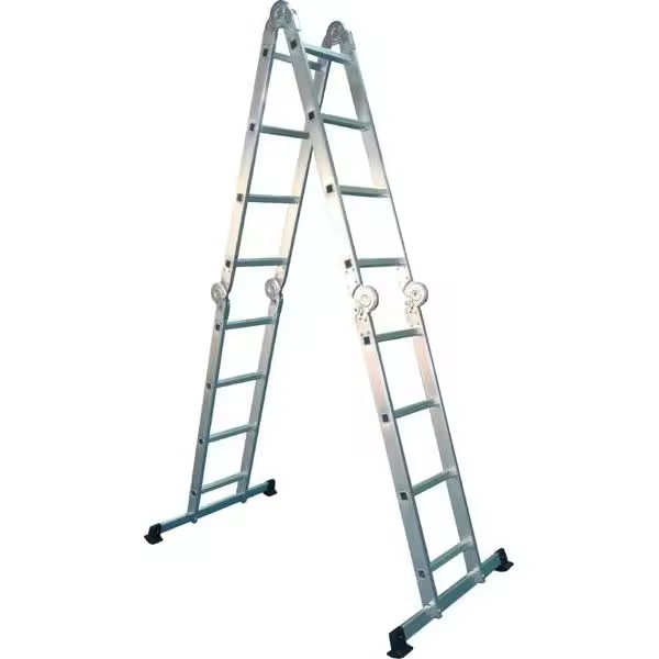MADER 10087 Escalera Articulada, Aluminio, 4x4D - 1
