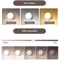 Lámpara De Noche LED Pequeña Con Pilas 3 Modos Protección Ocular Para Armario Cocina Armario Escalera Luz De Armario - details 4