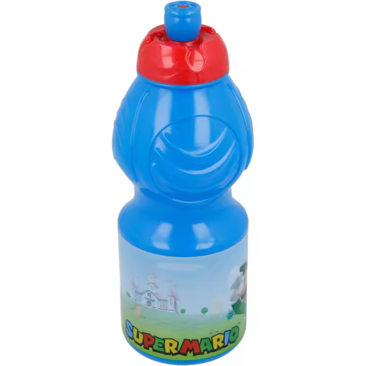 Super Mario Bros Stor Botella Deportiva 400 Ml - Azul - 1