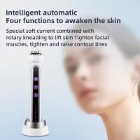 Masajeador Facial De 3 En 1 RF Calefacción EMS Con Rodillo De 360° Para Lifting De Piel Rejuvenecimiento Y Eliminación De Líneas Finas Máquina De Belleza Microcorriente - details 0