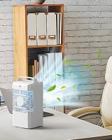 Aire Acondicionado Portatil, 4 en 1 Enfriador de Aire, 900ml Mini Aire Acondicionado with Asa, 3 Velocidades de Ventilador, Modo de Pulverización, Temporizador 2-4H Ajustado para Dormitorio y Oficina - details 6