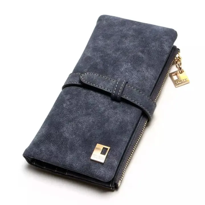 Cartera Largo de Diseño de lujo para Mujer, Bolso de mano con múltiples posiciones, Monedero multición, tarjetero - 1