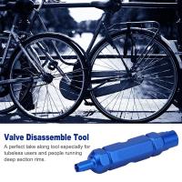 Herramienta De Remoción De Válvula Para Bicicleta Coche Motocicleta Extensor De Válvula Presta Schrader Reparación De Neumáticos - details 0