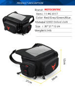 Bolsa De Manillar Para Motocicleta Bolsa De Tanque De Combustible Con Pantalla Táctil Para Escucha De Música Y Navegación Compatible Con XMAX NMAX FORZA VESPA - details 12