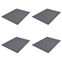 vidaXL Felpudos de PVC Gris 90x60cm Accesorios y Decoración Servicio Hogar Cantidad 2 unidades, 4 unidades - details 1