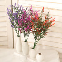 Ramo De Flores Artificiales De 34CM En Seda Alta Calidad Para Bodas Y Fiestas Decoración De Navidad Y Hogar Para Sala De Estar Y Dormitorio - details 0