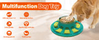 Juguete Interactivo Para Perros Alimenticio De Lento Suministro 3 En 1 Tablero De Uñas Para Rascado Estimulación Cerebral Para Pequeños Medianos Y Grandes Perros - details 0