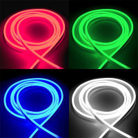 Tira De Neón LED RGB USB 1M 2M 3M 4M 5M 5V Para Decoración De Hogar Luz De Iluminación SMD3535 72LEDs/M Impermeable Para Dormitorio - details 2