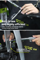 RRSKlT Herramienta De Reparación De Bicicleta Llave De Pipa De Freno De Disco Hidráulico Compatible Con Shimano 8mm - details 2