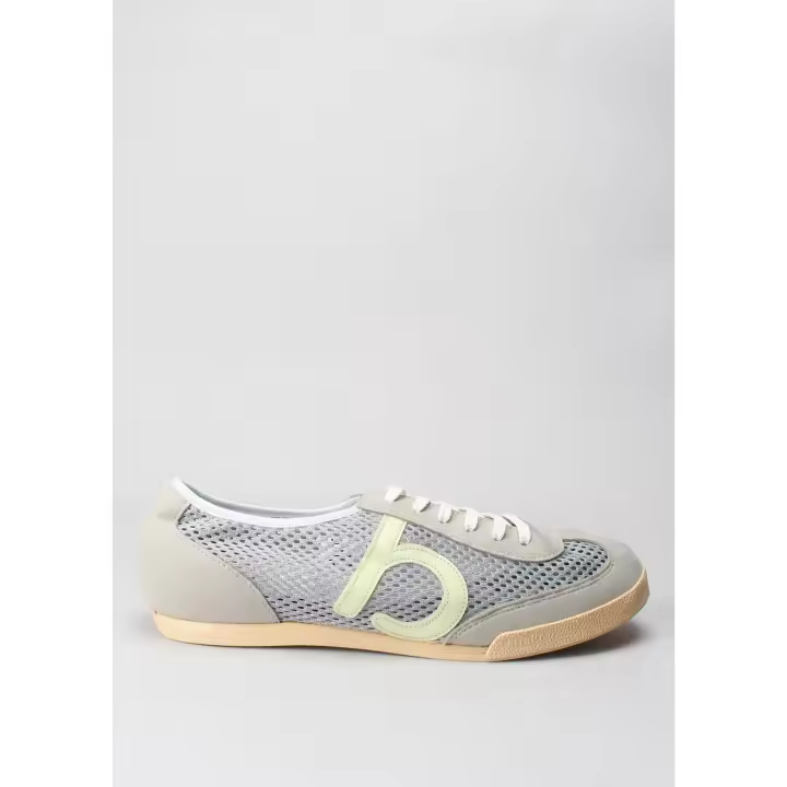 sneakers rejilla gris blanco DUUO - 1