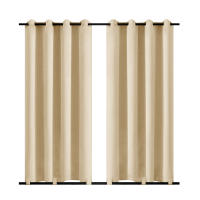 Cortinas Para Patio Al Aire Libre Impermeables Con Ojales Aisladas Para Ventanas Con Bolso De Palas Tapete Gazebo Pergola Anti-Viento - details 14