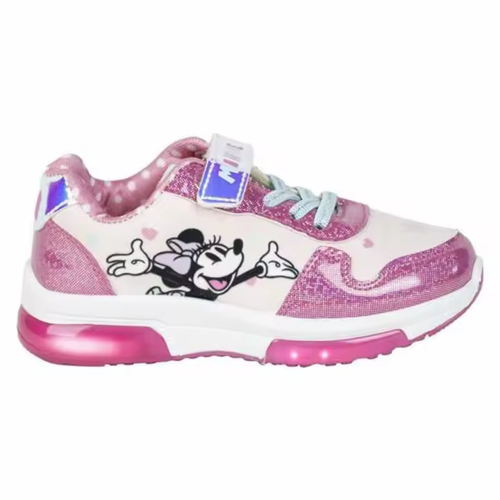 Zapatillas Deportivas Infantiles Minnie Mouse Rosa - 1