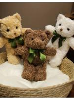 Oso De Peluche Teddy De 25cm Juguetes Lindos Y Abrazaderos Para Niñas Regalo De Cumpleaños Para Niños Edad Recomendada Material De Algodón Relleno De Poliéster - details 0