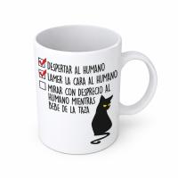 Borinot el Gato - Taza gato "Tareas pendientes" - Taza de 350 ml de capacidad - details 0