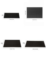 Leeseph Tapetes De PVC Para Vajilla Minimalistas Rectangulares Accesorios De Barra Y Servicio Para Secado De Platos Eco-amigable - details 1