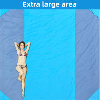Manta De Playa Impermeable 2x2.1m Plegable Y Portátil Para Camping Y Picnics Matrícula Ligera Para Exterior Resistente Al Sandía - details 4