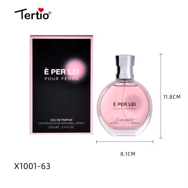 È PER LEI BLACK Pour Femme – Perfume para Mujer 100 ml – Fragancia Femenina Elegante y Duradera – Vaporizador Natural - 1