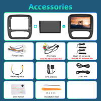 Podofo Radio de coche Android 2 Din para Renault Trafic Opel Vivaro 2015 Carplay 8+128GB AI Voice WIFI+4G DSP GPS Navegación Multimedia Reproductor de Video - details 21