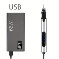 Kit De Herramienta Rotativa Sin Cable USB Para Grabado En Madera Joyería Metal Vidrio Herramienta De Engranaje Mini Wireless Drill Para DIY En El Hogar - details 1