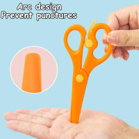 Tijeras De Seguridad De Plástico En Colores Para Oficina Y Manualidades Herramientas DIY Sin Manos Tamaño Estándar - details 3