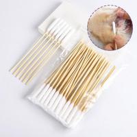 50/100 PCS Palitos De Algodón Para Limpieza De Orejas De Perros Y Gatos Eliminación De Manchas Y Cera De Orejas De Mascotas - details 5