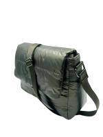 Bolso impermeable - Colección otoño-invierno - Bandolera de mujer acolchado, con solapa. Bandolera regulable, cómodo, sencillo, a la moda - details 4