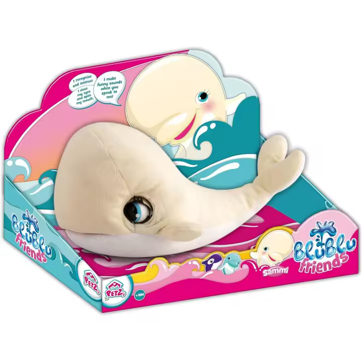Club Petz Sammi ballena blanca con sonido IMC - 1