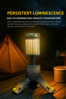 Lámpara De Camping Plegable Portátil Con Telescopio Y Base Magnética Impermeable 10000mAh Para Actividades Al Aire Libre Y Acampar - details 3