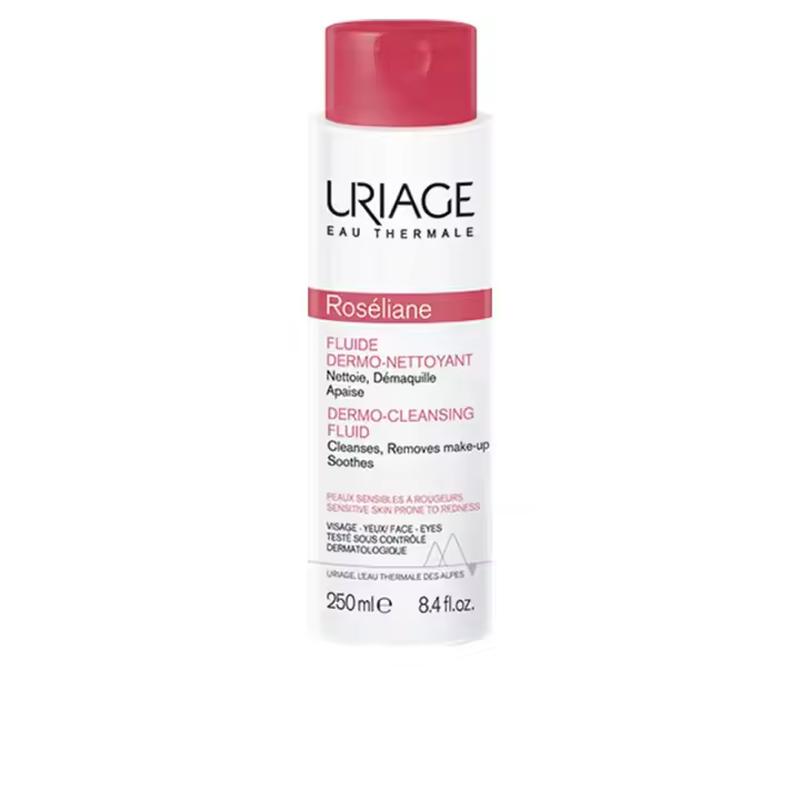 Uriage ROSELIANE Limpiador facial anti-rojeces con CALENDULA, ROSA Y ACEITE DE ALBARICOQUE Limpiador facial - 1