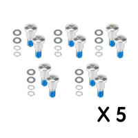 Tornillos de perno fijo para rueda trasera de patinete eléctrico, accesorios duraderos y duros de Metal para  M365/Pro, 21,7x11,7mm - details 5