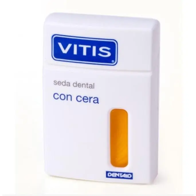 VITIS CERA DENTAL CON CERA 50M LIMPIEZA COMODA Y FACIL DESLIZAMIENTO - 1
