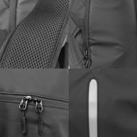 Mochila Negra Impermeable Para Deportes Al Aire Libre Motocicleta Viajes Negocios Con Portátil Bolsa De Casco Universal De Nylon Y Oxford - details 2