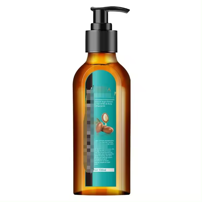 Aceite penetrante de aceite de argán (1 x 100 ml) con aceite de argán para cabello seco y dañado, fortalece y renueva el cabello, deja el cabello suave y flexible. - 1