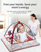 Alfombra De Juego Para Bebé Tummy Time Actividad Juguete Fitness Regalo Para Recién Nacidos Y Niños De 0 a 36 Meses Material Suave Educativo Y Deportivo - details 3