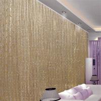 Cortina De Puerta Con Glitter Y Borlas Plata Brillante Para Decoración De Habitaciones Y Ventanas Tela De Poliéster Sólida Cortina Valance De Lámpara Flash - details 18