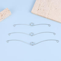 2Pcs Clip De Resorte Para Ventilador De Escape Forma De Cable 15.5/19/21CM Accesorios De Reparación Eléctrica De Acero Inoxidable - details 2