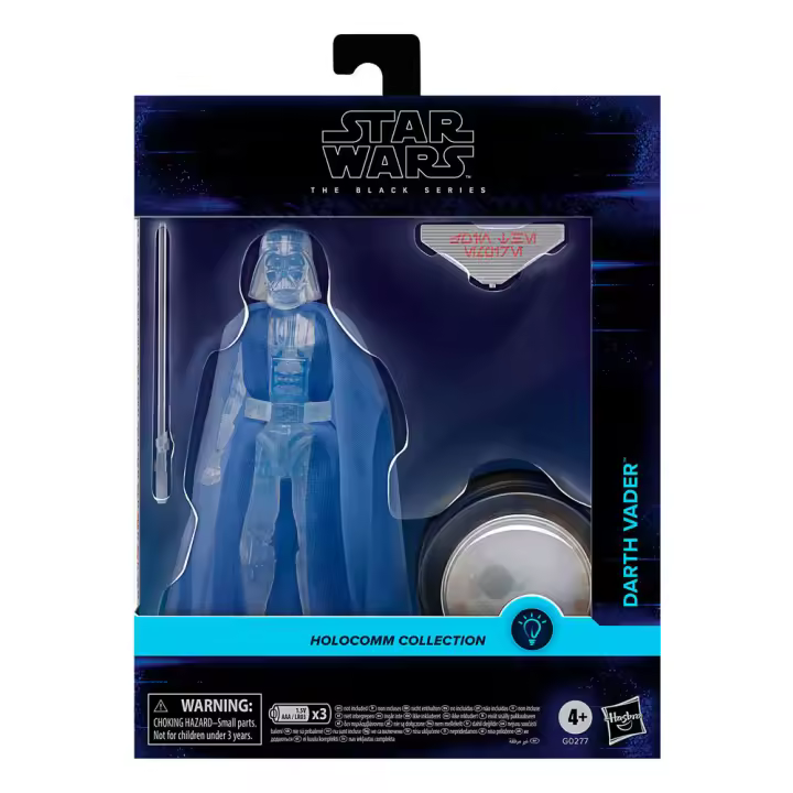 Figura Darth Vader Holocomm Collection Star Wars 15cmFigura  Coleccionable - Idea de Regalo- Mercancia Oficial - Juguetes para Niños y Adultos - Movies Fans - Muñeco para Coleccionistas y Exposición - 1