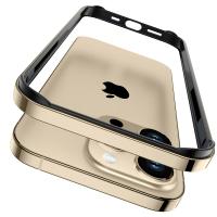 Estuche Protector De Aleación De Aluminio Para iPhone 16 12 13 14 plus 15 16 pro Max Bumper Ligero Compatible Con Apple Transparente - details 8