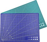 Tablero De Corte Multicolor A3/A4 Con Líneas Guía Auto-heal Para Manualidades Y Tarjetas Doble Cara Para Escritorio - details 0