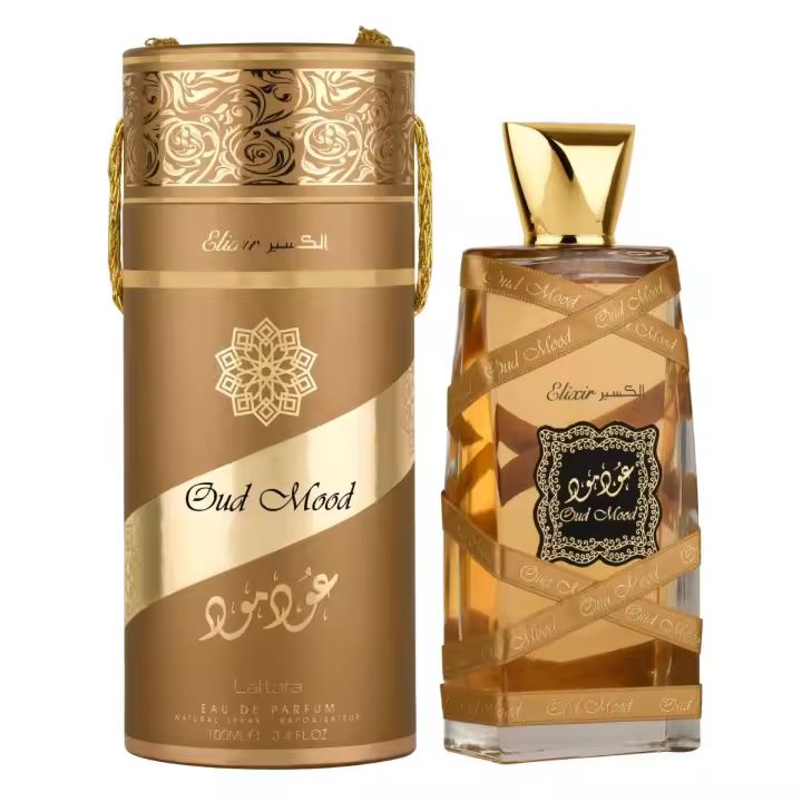 Oud mood elixir Lattafa - 100 ml Lattafa Perfumes mujer y hombre   MADE IN DUBAI - 1
