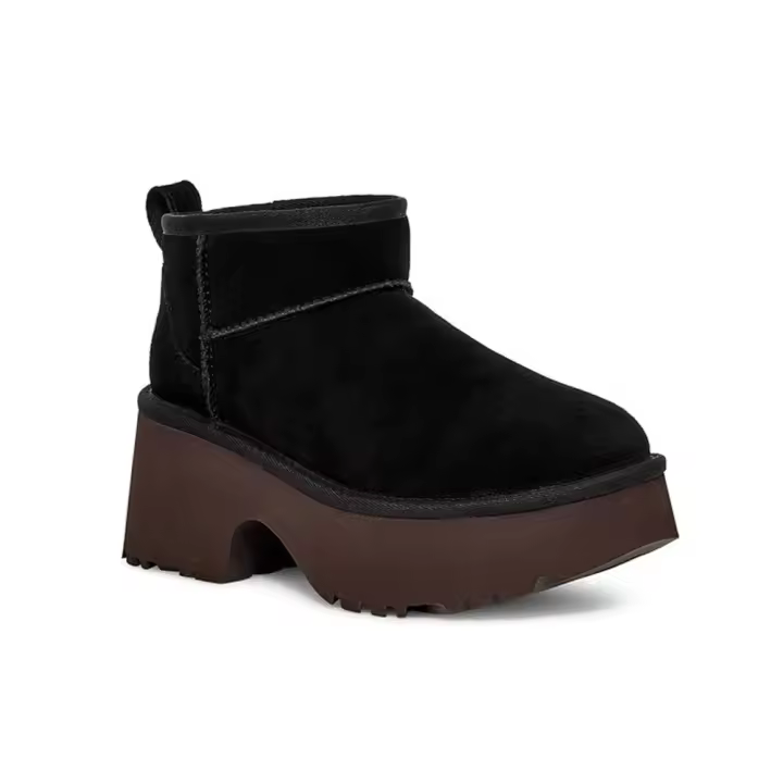 Botines planos UGG W CLASSIC ULTRA MINI NEW Mujer Negro - 1