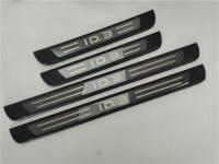 4PCS Placa De Decoración Para Puerta Trasera De Coche ABS Acero Inoxidable Para Volkswagen VW ID.3 2020-2023 Piezas De Automóvil Accesorios De Interiores - details 0