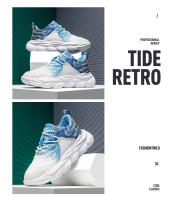 Nuevos Zapatos De Deporte Casual Para Hombre 2024 Suela Antideslizante Transpirable Plataforma Tenis Masculino Zapatillas Deportivas Con Cordones Material Superior De Malla - details 17