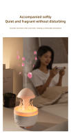 Nuevo humidificador rotatorio de lluvia de medusas con luces de colores, atomización ultrasónica, humidificación por gotas de lluvia, máquina de aromaterapia con forma de nube y seta. - details 9