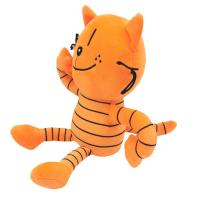 Juguetes de Plush para Gatos y Perros, Muñegos de Plush, juguetes de Compañía para niños, color Naranja - details 0