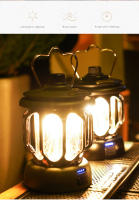 Lámpara De Camping Portátil Retro 6000mAh Modos De Iluminación Vintage Para Exteriores Y Jardín Luz De Tenda Para Senderismo Y Escalada - details 19